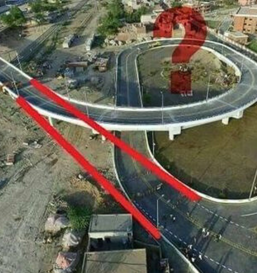 Why are roads constructed winding when they might be built straight