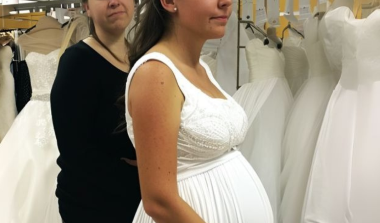 A wedding boutique employee humiliated me for being pregnant — karma caught up with her in less than 10 minutes.