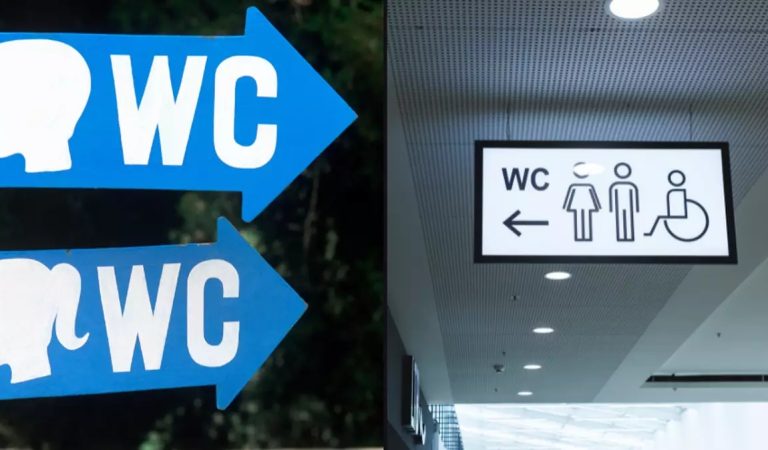 Meaning behind the ‘WC’ sign outside bathrooms