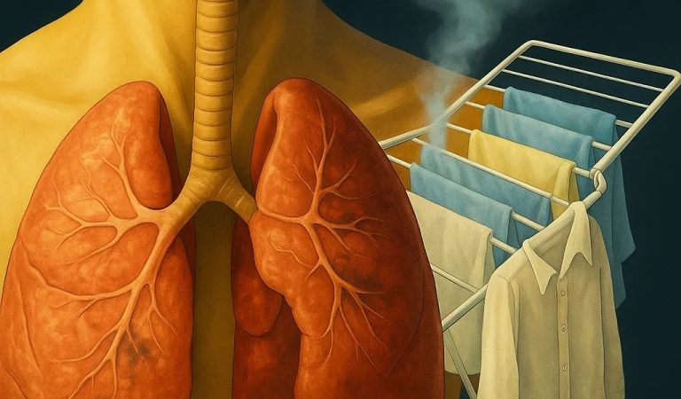 This Is What Happens to Your Lungs When You Dry Laundry Indoors